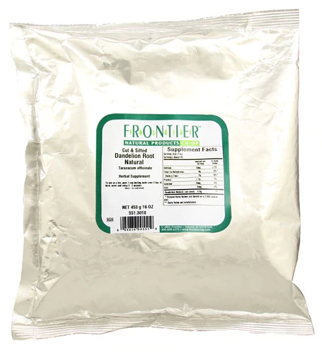 Frontier Natural Products Dandelion Root Natural Cut & Sifted -- 16 oz