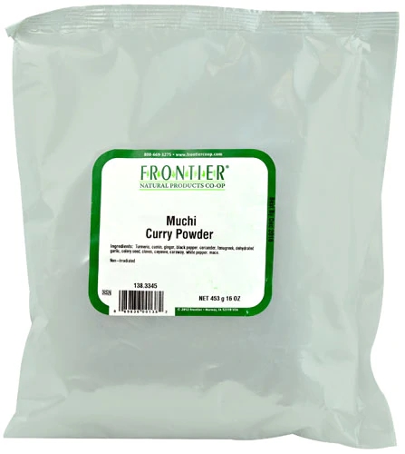 Frontier Natural Products Muchi Curry Powder -- 16 oz