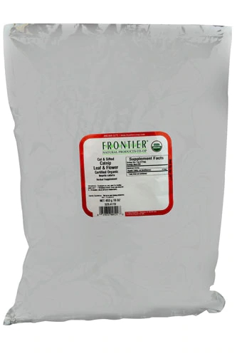 Frontier Natural Products Organic Catnip Leaf & Flower Cut & Sifted -- 16 oz