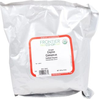 Frontier Natural Products Organic Ground Ceylon Cinnamon -- 16 oz