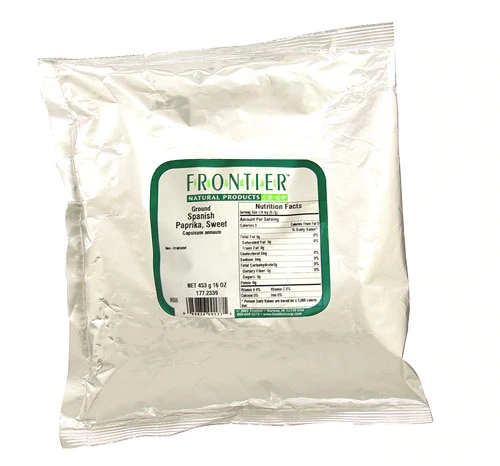 Frontier Natural Products Spanish Paprika Sweet Ground -- 16 oz