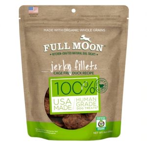 Full Moon Dog Jerky Fillet Treats Duck -- 8 oz