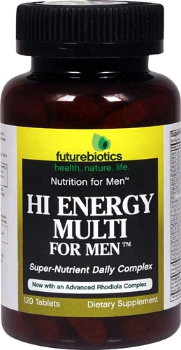 Futurebiotics Hi-Energy Multi For Men™ -- 120 Tablets