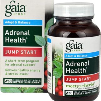 Gaia Herbs Adrenal Health® Jump Start -- 60 Vegan Liquid Phyto-Caps®