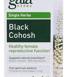 Gaia Herbs Black Cohosh -- 60 Vegetarian Liquid Phyto-Caps
