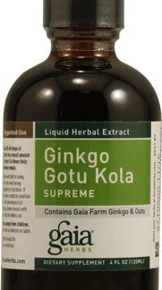 Gaia Herbs Ginkgo Supreme -- 4 fl oz