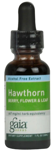 Gaia Herbs Hawthorn Berry Flower and Leaf -- 667 mg - 1 fl oz