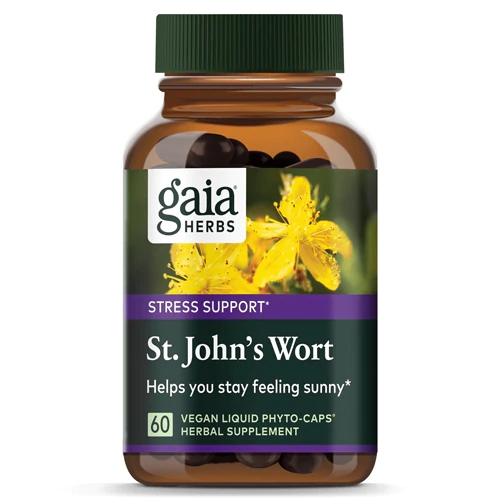 Gaia Herbs St John's Wort -- 60 Vegetarian Capsules