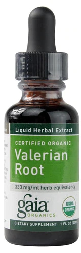 Gaia Herbs Organic Valerian Root -- 333 mg - 1 fl oz