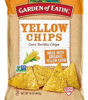 Garden of Eatin' Organic Yellow Corn Tortilla Chips -- 16 oz