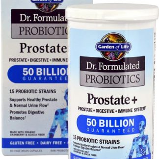 Garden of Life Dr. Formulated Probiotics Prostate plus -- 50 billion - 60 Vegetarian Capsules