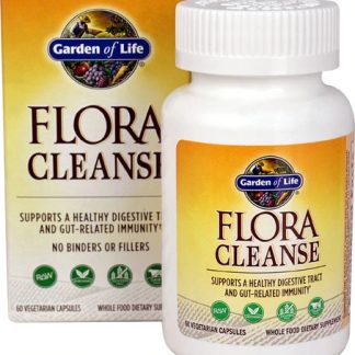 Garden of Life Flora Cleanse -- 60 Vegetarian Capsules