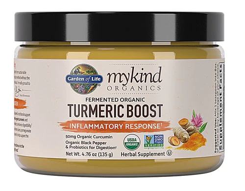 Garden of Life mykind Organics Turmeric Boost Inflammatory Response -- 4.76 oz