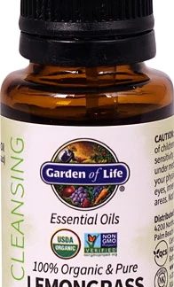 Garden of Life Organic Essential Oils Lemongrass -- 0.5 fl oz
