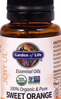 Garden of Life Organic Essential Oils Sweet Orange -- 0.5 fl oz