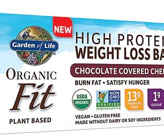 Garden of Life Organic Fit High Protein Weight Loss Bar Chocolate Covered Cherry -- 12 Bars