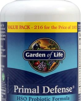 Garden of Life Primal Defense® HSO™ Probiotic Formula -- 216 Caplets