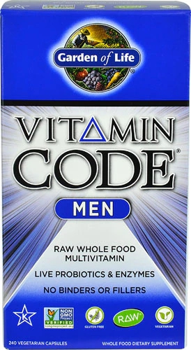Garden of Life Vitamin Code® Men RAW -- 240 Vegetarian Capsules