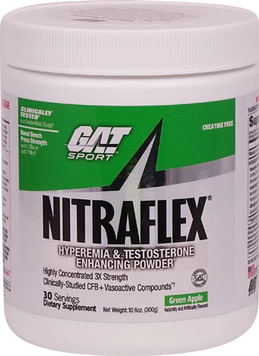 GAT Sport NITRAFLEX™ Green Apple -- 10.6 oz