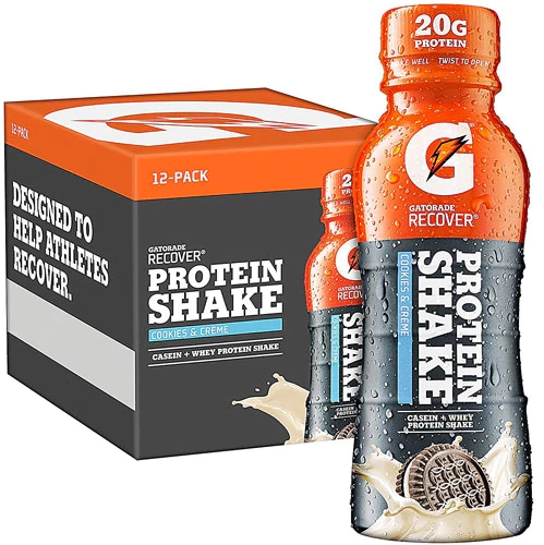 Gatorade Recover Shake Cookies & Creme -- 12 Pack