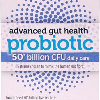 Genuine Health Advanced Gut Probiotic Daily Care -- 50 billion CFU - 30 Vegan Capsules