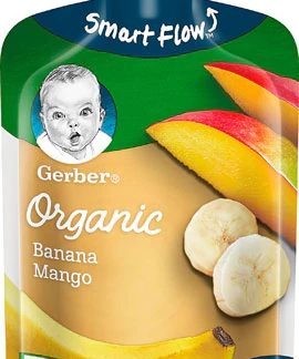 Gerber 2nd Foods Organic Baby Food Bananas & Mangoes -- 3.5 oz