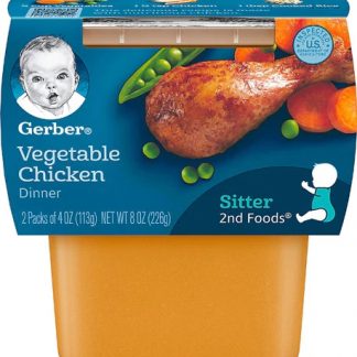 Gerber Sitter 2nd Foods® Dinner Vegetable Chicken -- 2 Packs