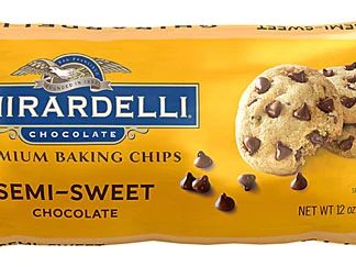 Ghirardelli Premium Baking Chips Semi Sweet Chocolate -- 12 oz
