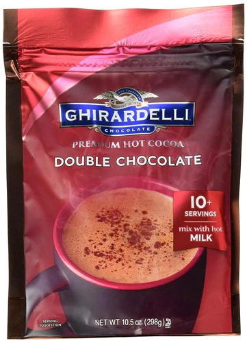 Ghirardelli Premium Hot Cocoa Double Chocolate -- 10.5 oz