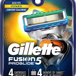 Gillette Fusion5 ProGlide Mens Razor Blades Refills -- 4 Cartridges
