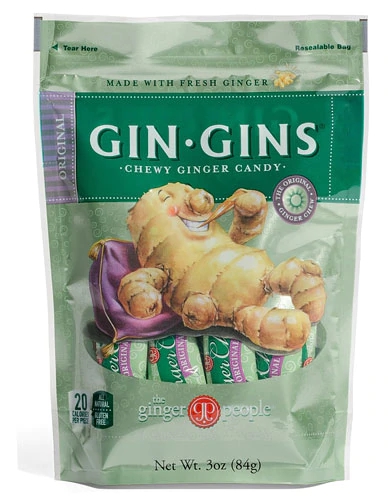 Ginger People Gin Gins Chewy Ginger Candy Original -- 3 oz