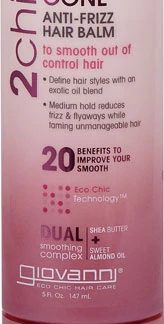 Giovanni 2chic® Frizz Be Gone™ Hair Balm Shea Butter & Sweet Almond Oil -- 5 fl oz
