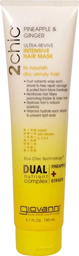 Giovanni 2chic® Ultra-Revive Intensive Hair Mask Pineapple & Ginger -- 5.1 Flakes