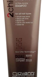 Giovanni 2chic™ Ultra-Sleek Shampoo with Brazilian Keratin and Argan Oil -- 8.5 fl oz