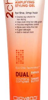 Giovanni 2chic® Ultra-Volume Amplifying Styling Gel with Tangerine & Papaya Butter -- 5 fl oz