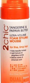 Giovanni 2chic® Ultra-Volume Foam Styling Mousse with Tangerine & Butter -- 7 fl oz