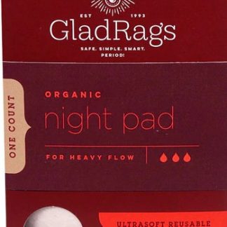 Gladrags Organic Undyed Night Pads -- 1 Pack