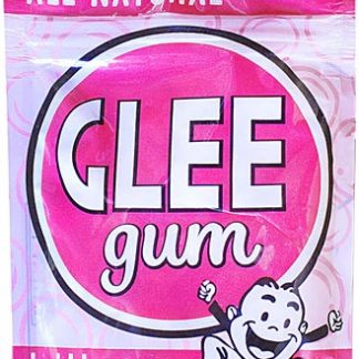 Glee Gum Natural Chewing Gum Bubble Gum -- 75 Pieces