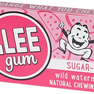 Glee Gum Xylitol Sweetened Natural Gum Wild Watermelon -- 16 Pieces