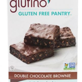 Glutino Brownie Mix Gluten Free Pantry Double Chocolate -- 16 oz