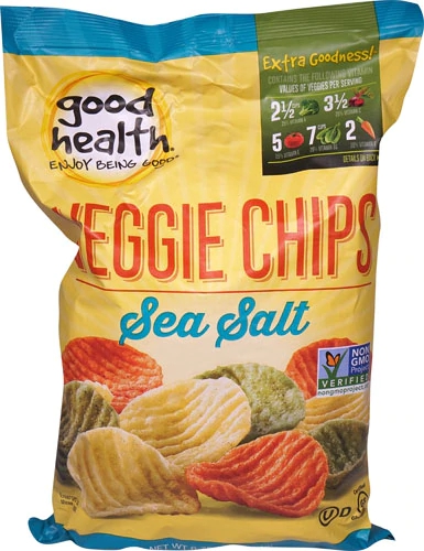 Good Health Inc. Veggie Chips Sea Salt -- 6.75 oz