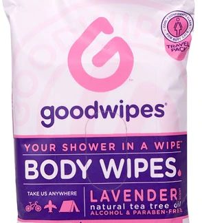Goodwipes Body Wipes For Gals Lavender Travel Pack -- 10 Wipes