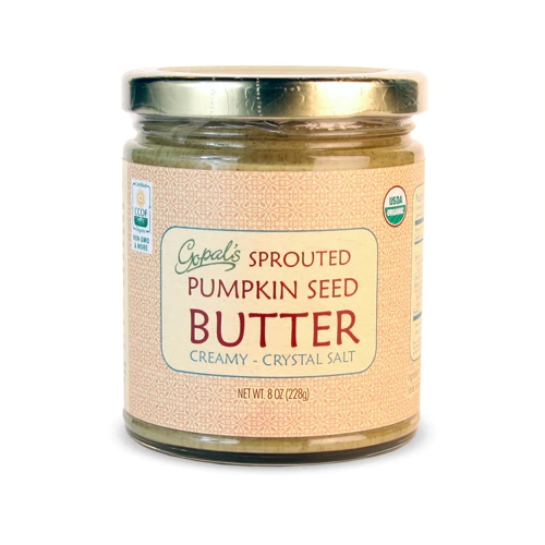 Gopal's Sprouted Pumpkin Seed Butter, Creamy Crystal Salt -- 8 oz