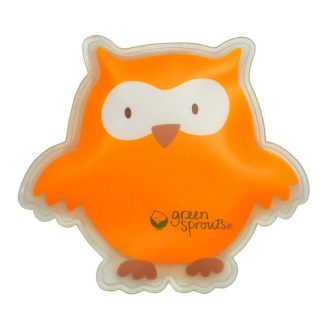 Green Sprouts Cool Calm Press Owl Orange -- 1 Unit
