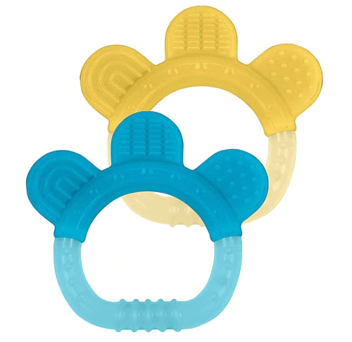 Green Sprouts Silicone Teether 2 Pack Aqua Set -- 1 Unit