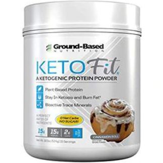 Ground-Based Nutrition Keto Fit® Protein Cinnamon Roll -- 15 Servings