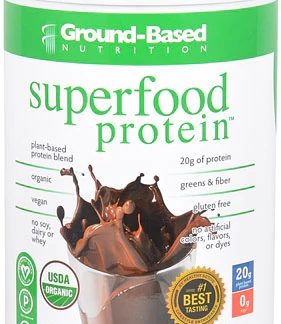 Ground-Based Nutrition Superfood Protein™ Rich Chocolate -- 20 Servings