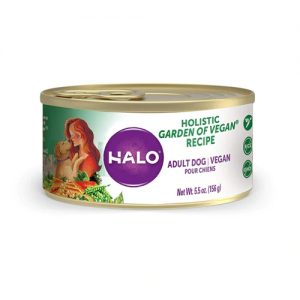 Halo Holistic Garden Of Vegan Recipe For Dogs -- 5.5 oz Each / Pack of 12