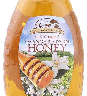 Harmony Farms Orange Blossom Honey -- 1 lb