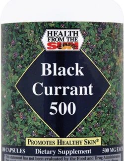Health From the Sun Black Currant 500 -- 180 Capsules